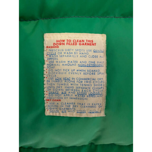 古着 ジャケット フェザーの通販 by shanti shop｜ラクマ ビンテージ 80s USA ダウン マラソン限定
