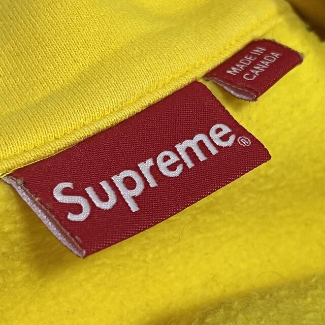 SUPREME Sup Big Logo Half Zip Pullover