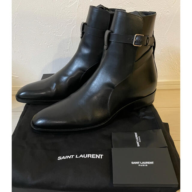 新品★SAINT LAURENT  エディ 30 ジョードプル ブーツ　42★