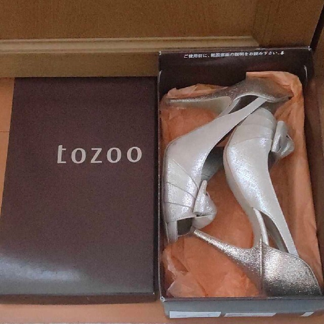 Tozooハイヒール パンプスシャンパンゴールド レディースの靴/シューズ(ハイヒール/パンプス)の商品写真