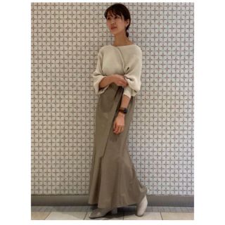 エミアトリエ(emmi atelier)のemmi atelier ニットドッキングワンピース(ロングワンピース/マキシワンピース)