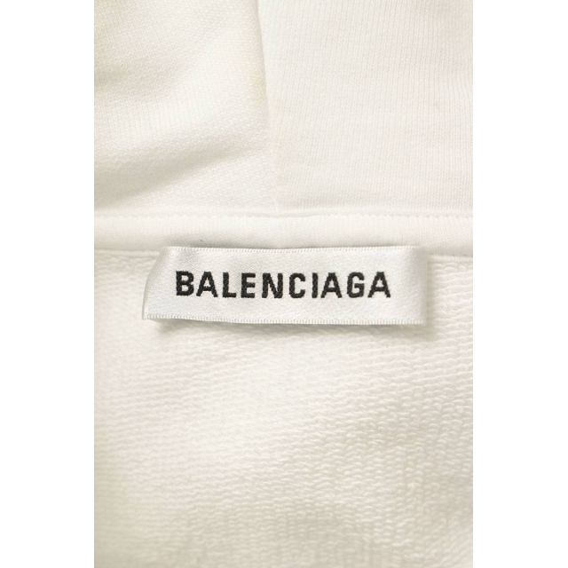 Balenciaga バックロゴオーバーサイズプルオーバーパーカー Sの通販 by