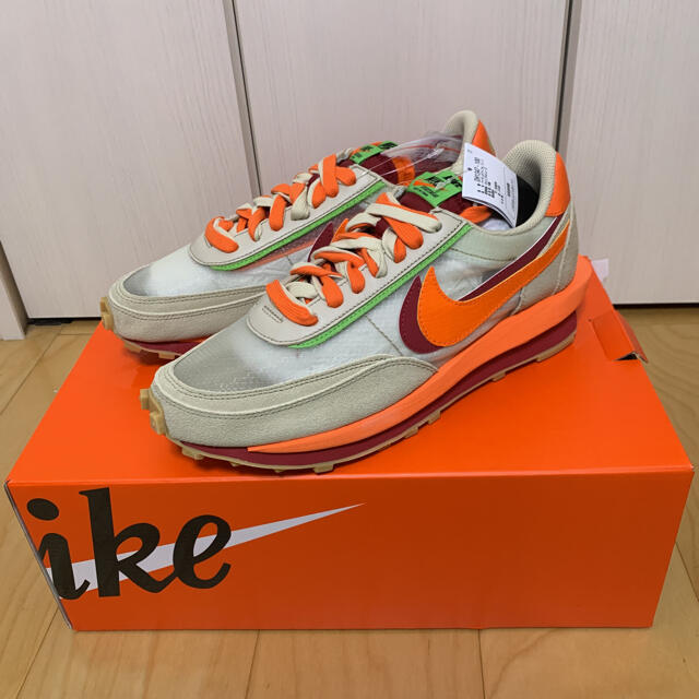 メンズNIKE × SACAI × CLOT LD WAFFLE ORANGE