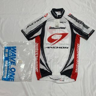 ブリヂストン(BRIDGESTONE)の希少　BRIDGESTONE ANCHORサイクルジャージ デッドストック　新品(ウエア)