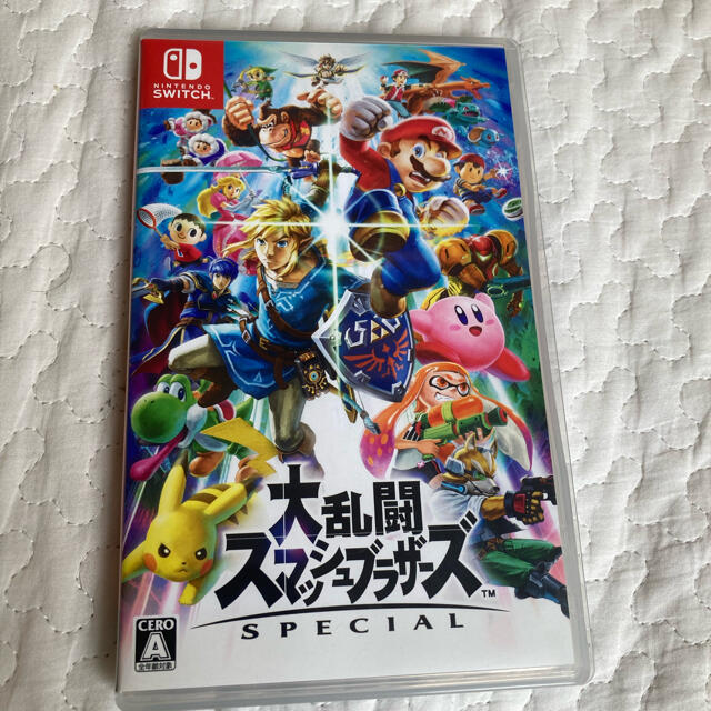 任天堂(ニンテンドウ)の【超美品】大乱闘スマッシュブラザーズ SPECIAL Switch エンタメ/ホビーのゲームソフト/ゲーム機本体(家庭用ゲームソフト)の商品写真