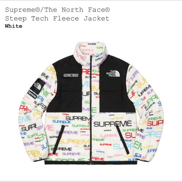 新品 Supreme The North Face Fleece Jacket