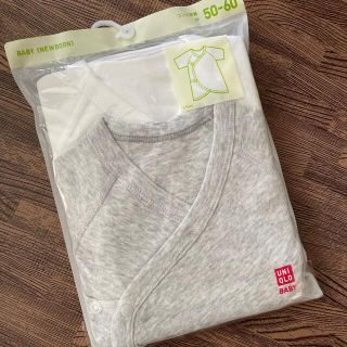 ユニクロ(UNIQLO)の新品未開封　ユニクロ　UNIQLO ベビー　コンビ肌着　2枚セット(肌着/下着)