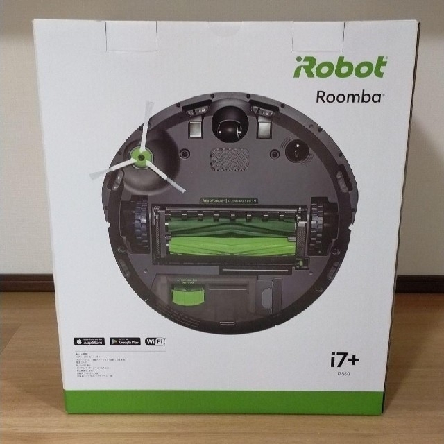 iRobot(アイロボット)のIROBOT ルンバ I7+ スマホ/家電/カメラの生活家電(掃除機)の商品写真