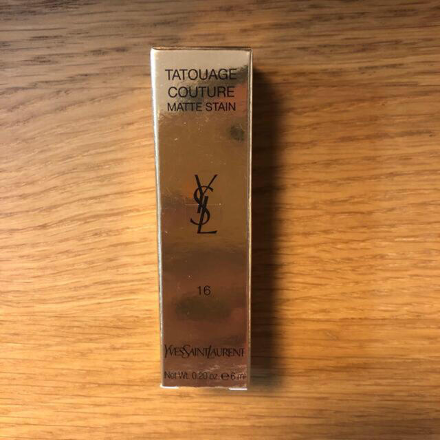 Yves Saint Laurent Beaute(イヴサンローランボーテ)の新品 YSL イブサンローラン タトワージュクチュール  リップ  16番 コスメ/美容のベースメイク/化粧品(口紅)の商品写真