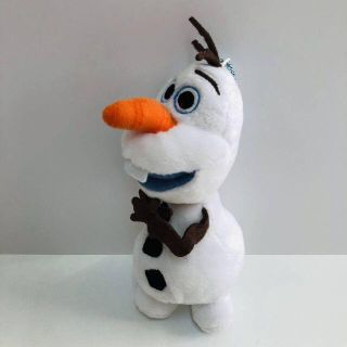 ディズニー(Disney)の【新品未使用】Disney アナと雪の女王/手合わせオラフ ブルーキーホルダー(ストラップ/イヤホンジャック)