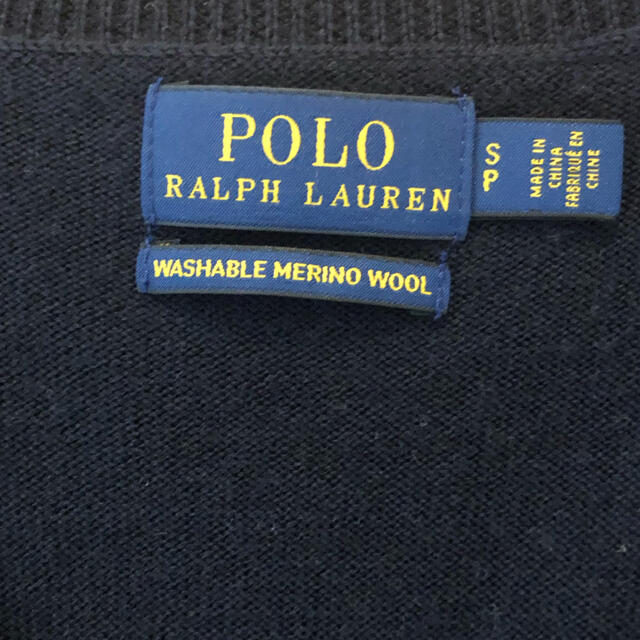 POLO RALPH LAUREN(ポロラルフローレン)の【中古】POLO RALPH LAUREN  Vネックニット　SP レディースのトップス(ニット/セーター)の商品写真