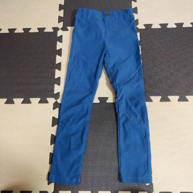 3can4on(サンカンシオン)のスキニーパンツ サイズ110 3can4on 紺色 キッズ/ベビー/マタニティのキッズ服女の子用(90cm~)(パンツ/スパッツ)の商品写真