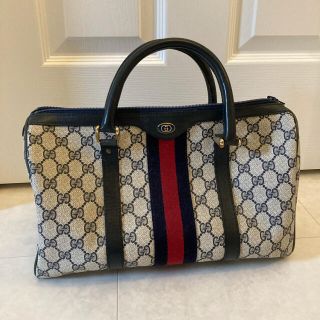 グッチ(Gucci)のGUCCI グッチ　ボストン　バッグ　シェリーライン(ボストンバッグ)