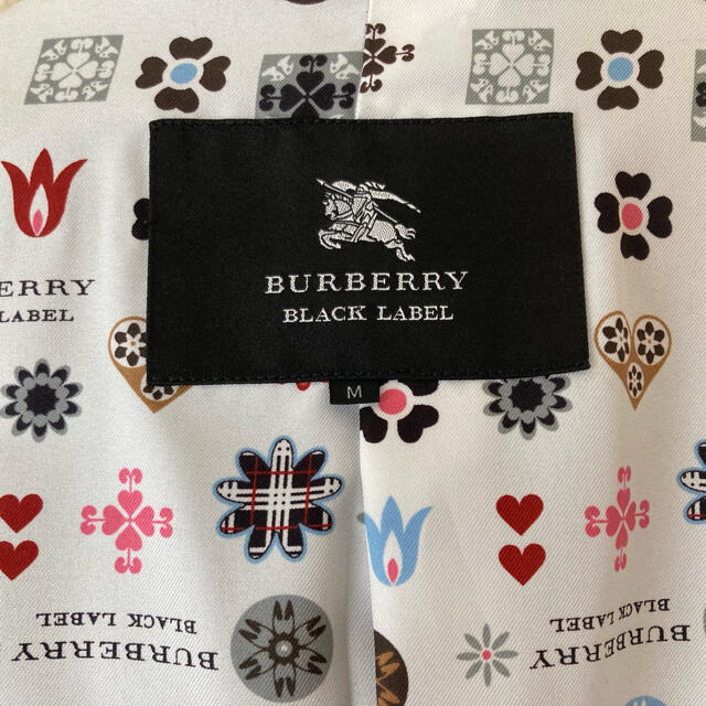 BURBERRY BLACK LABEL ベロアチェスターコート-