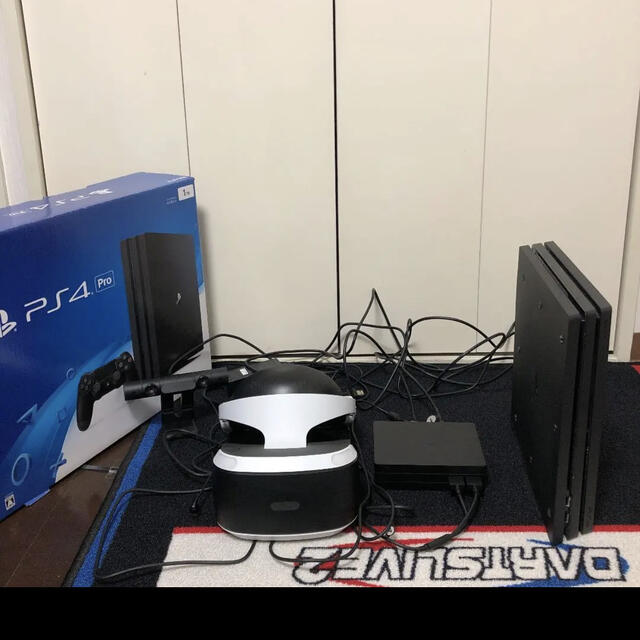 PS4 Pro PSVRセット　外付けSSD等おまけ付き