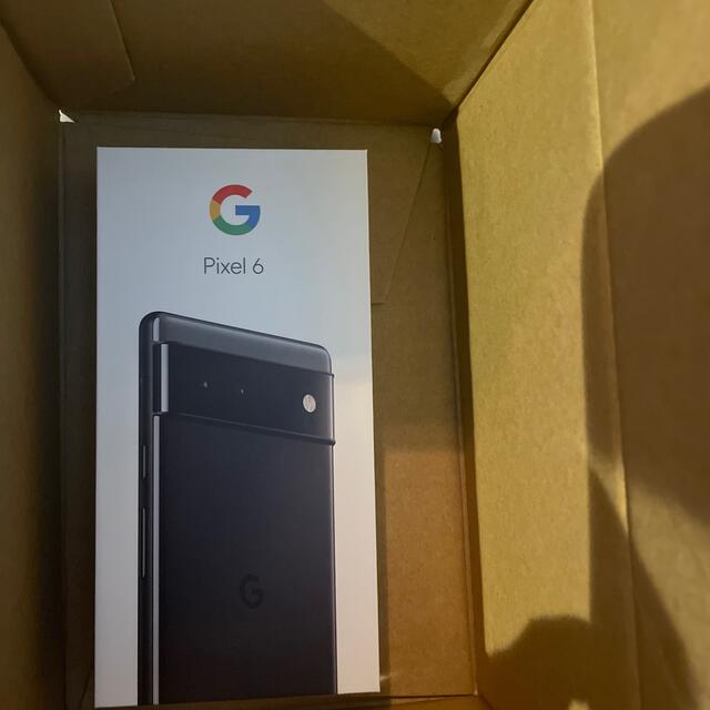 Google Pixel 6 Stormy Black 128 GBスマートフォン/携帯電話