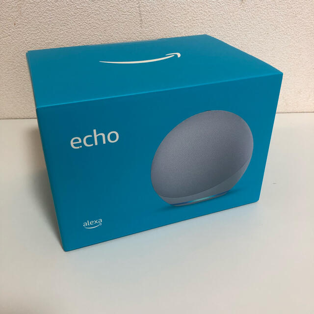 Echo 第4世代 スマートスピーカー プレミアムサウンド  グレシャーホワイト