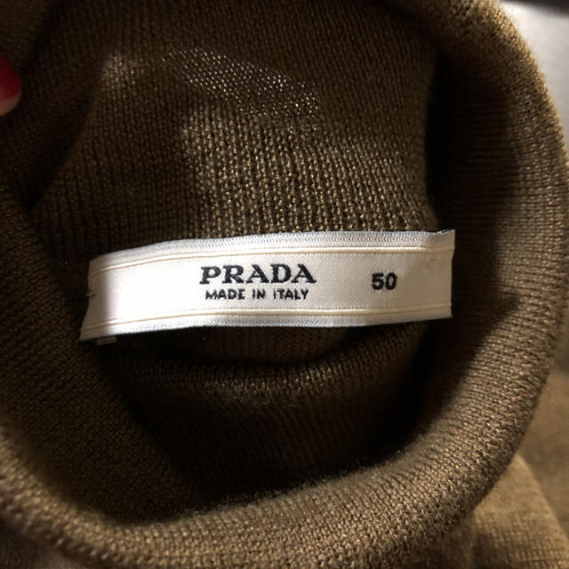 PRADA カシミヤタートルニット