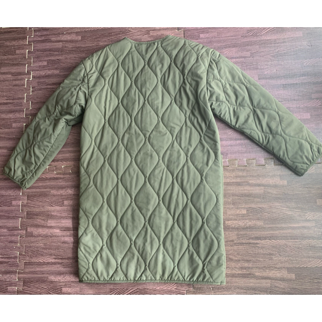 ViS(ヴィス)のビス　キルティングパッチポケットコート レディースのジャケット/アウター(ロングコート)の商品写真
