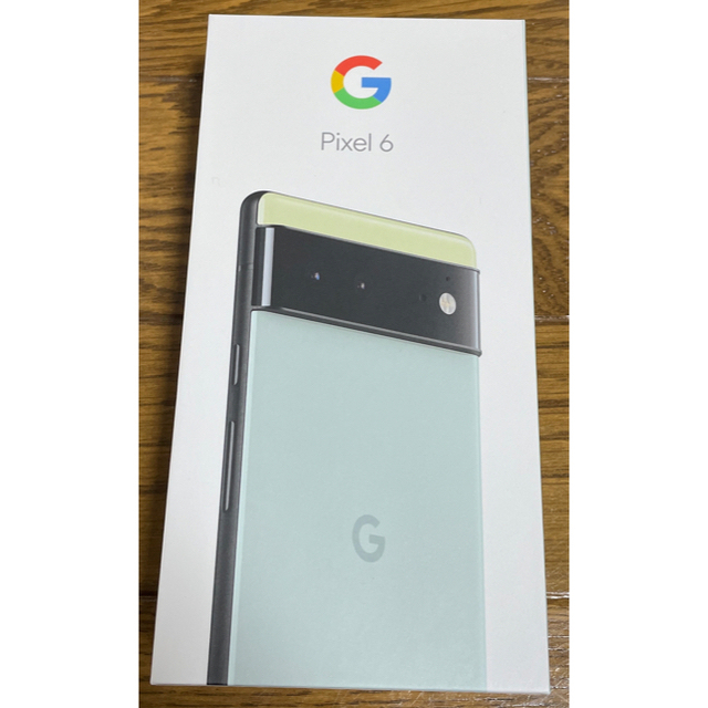 スマートフォン本体Google Pixel6  128GB Sorta Seafoam 新品未使用
