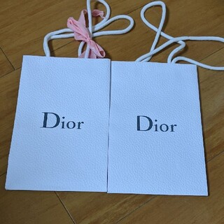 ディオール(Dior)のディオール　ショッパー　ショップ袋　空袋＆リボン(ショップ袋)