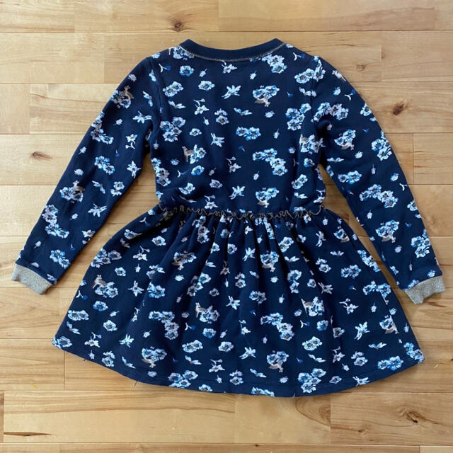 PETIT BATEAU(プチバトー)のプチバトー petit bateau ワンピース 8ans 128cm キッズ/ベビー/マタニティのキッズ服女の子用(90cm~)(ワンピース)の商品写真