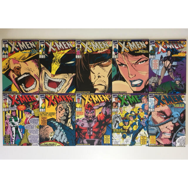 【96%OFF!】 X-MEN 漫画日本語版 買い保障できる 1巻以外は全て初版