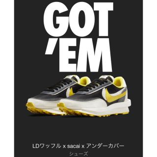 ナイキ(NIKE)のある30さん専用　NIKE × sacai x UNDERCOVER  27.5(スニーカー)