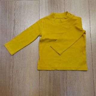 ユニクロ(UNIQLO)のあー様専用　ユニクロ　トップス　ベビー　キッズ　イエロー　80　ピンク　2枚(シャツ/カットソー)