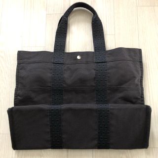 エルメス(Hermes)の【良品】HERMESトートバッグ　エールラインGM(カデナ付き)(トートバッグ)