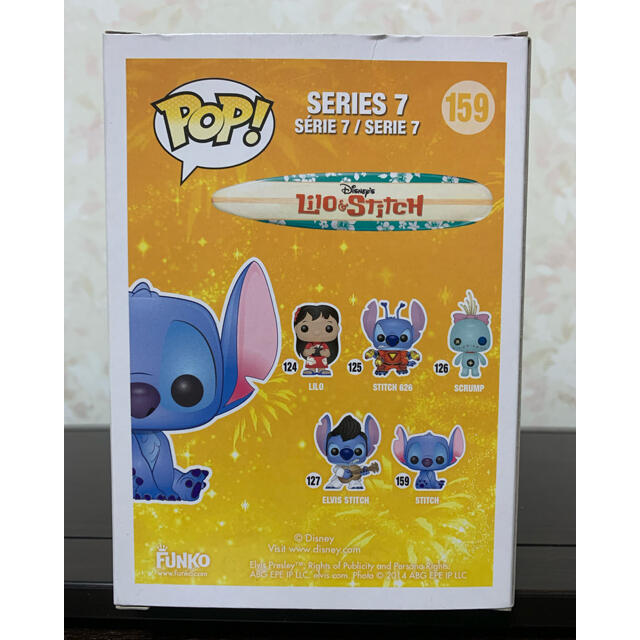 Disney(ディズニー)のFUNKO funko POP pop リロandスティッチ スティッチ エンタメ/ホビーのおもちゃ/ぬいぐるみ(キャラクターグッズ)の商品写真