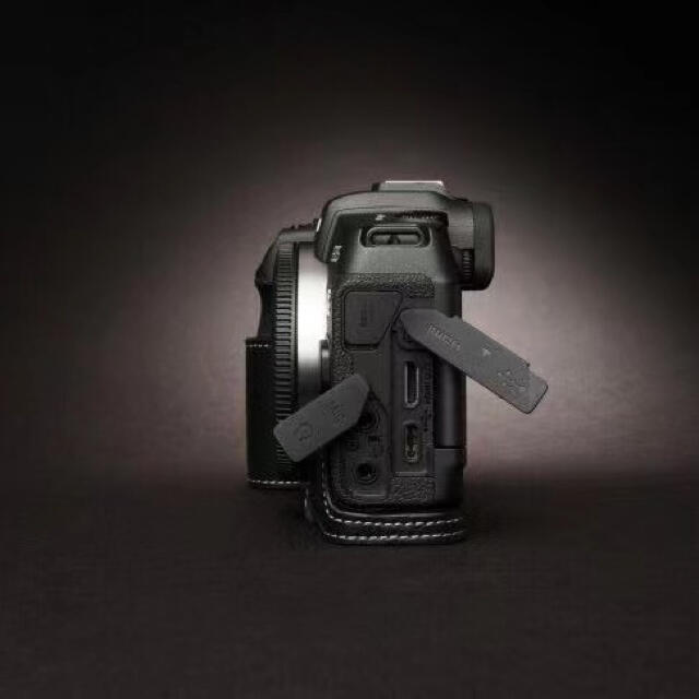 新品 本革カメラケース キャノン Canon RP用 ブラック