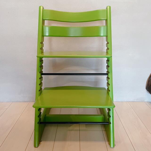 ストッケ　stokke グリーン　美品