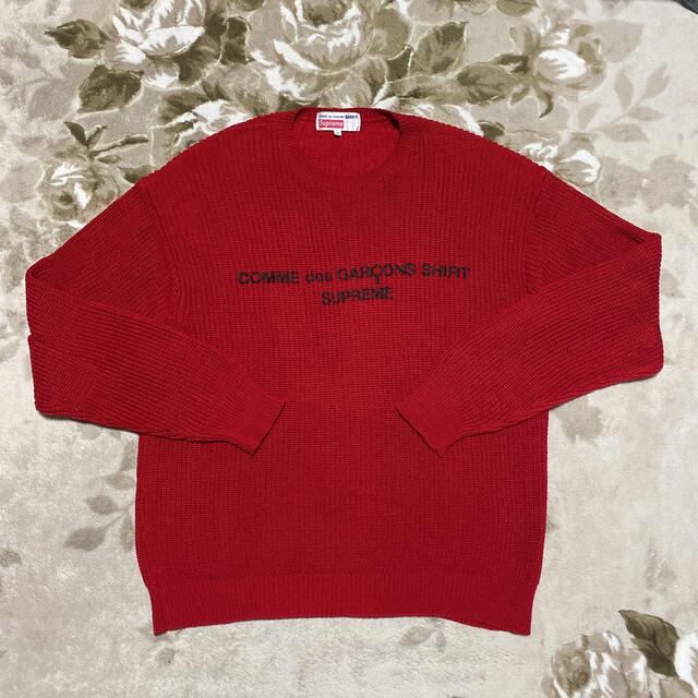ニット/セーター18aw Supreme garcons ギャルソン sweater セーター