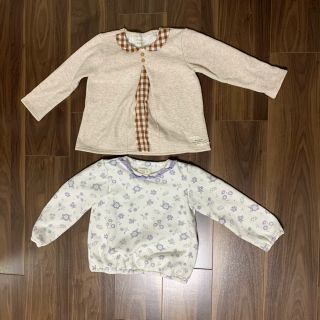 キムラタン(キムラタン)のキムラタン 女の子 95 トレーナーセット(Tシャツ/カットソー)