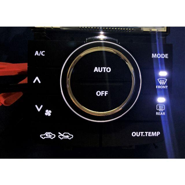 スペーシア カスタム MK32S LED打ち換え済み エアコンパネル ☆