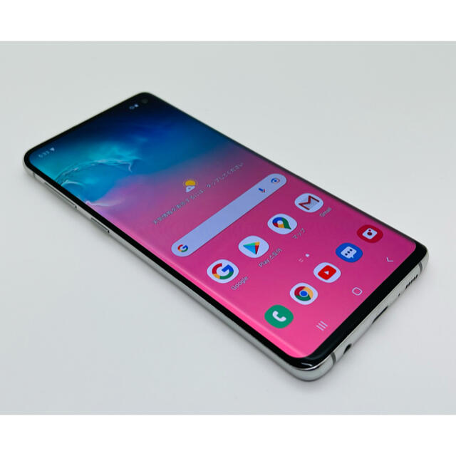 1504] galaxy S10 128GB ホワイト SIMフリー-