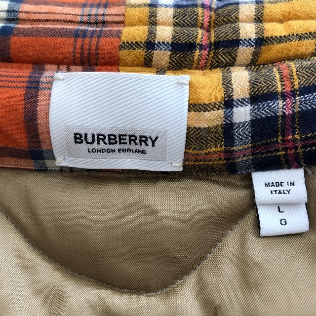 BURBERRY(バーバリー)のBURBERRYLONDONENGLAND　ノバチェック　ダウンジャケット メンズのジャケット/アウター(ダウンジャケット)の商品写真