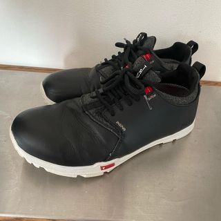 アディダス(adidas)のTRUE linkswear ゴルフシューズ　黒　US8.5／26.5cm(シューズ)