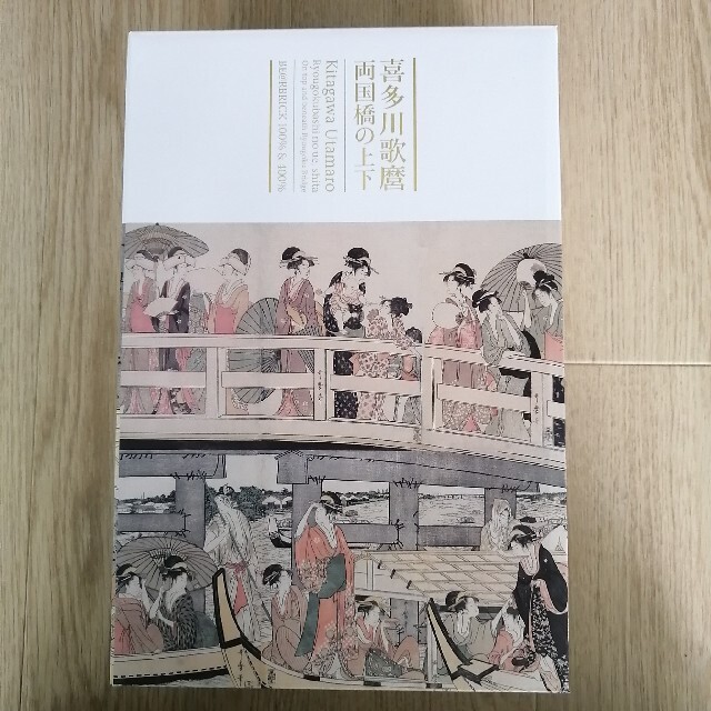 BE@RBRICK ベアブリック 喜多川歌麿「両国橋の上下」 100%＆400%
