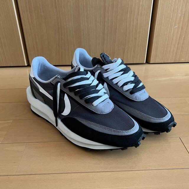 まとめ買い】 NIKE - sacai×NIKE LDV waffle BLACKブラック スニーカー