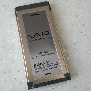 ソニー(SONY)のVAIO　メモリーカード　アダプター(PC周辺機器)