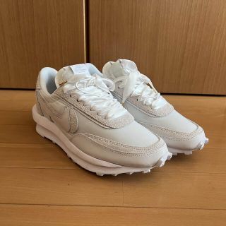 sacai×NIKE LDVwaffle triple White