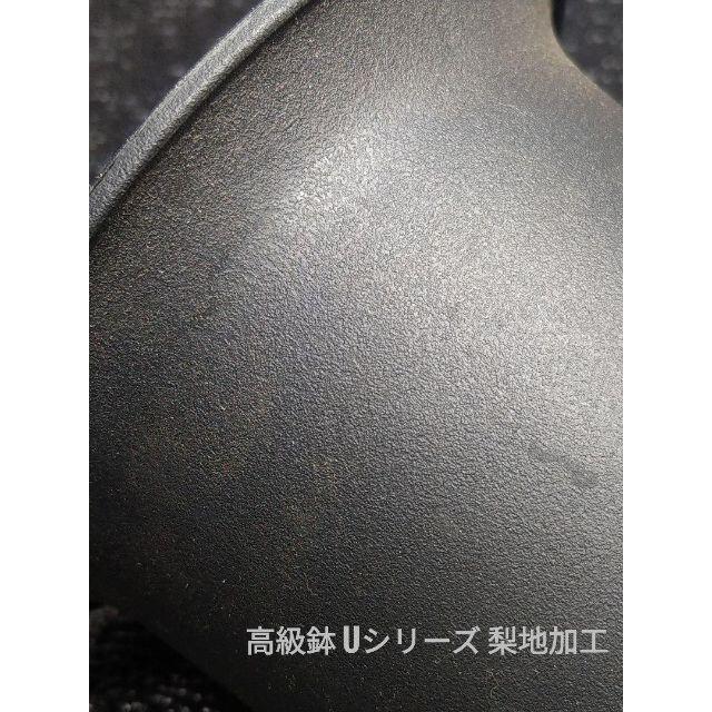 【Ｕ40】◎10個◎ 高級 プラ鉢 4号 U-40 硬質 丸鉢 黒 ハンドメイドのフラワー/ガーデン(プランター)の商品写真