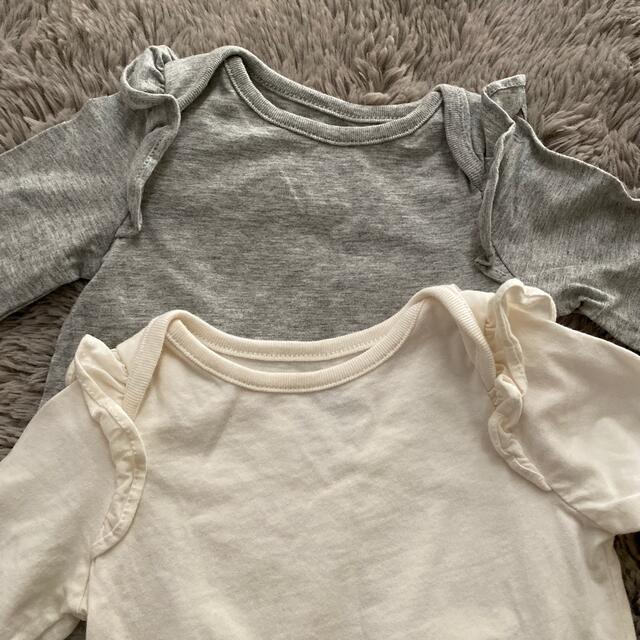 babyGAP(ベビーギャップ)のGAP♪ロンパースセット♦長袖♪フリル キッズ/ベビー/マタニティのベビー服(~85cm)(ロンパース)の商品写真