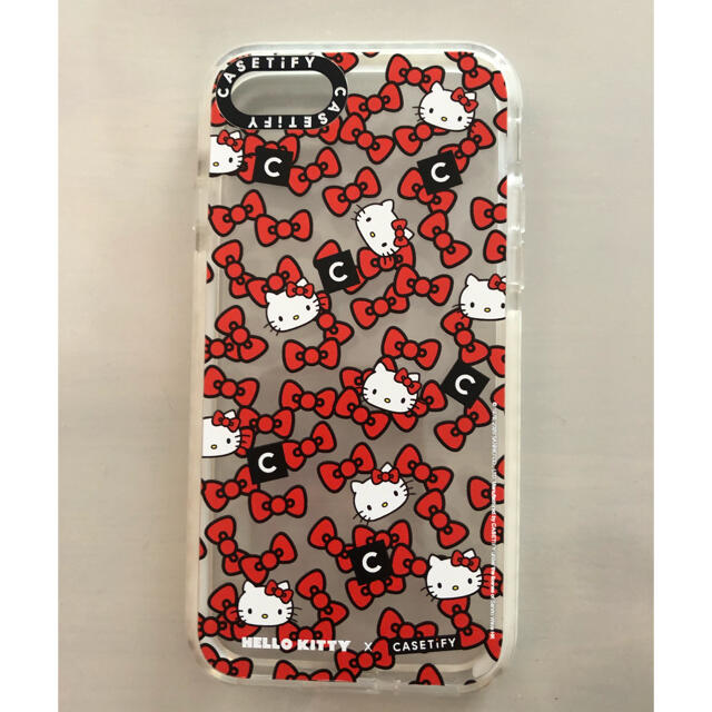 ハローキティ(ハローキティ)の★iPhoneSE/8/7ケース★CASETiFY×HELLOKITTY スマホ/家電/カメラのスマホアクセサリー(iPhoneケース)の商品写真