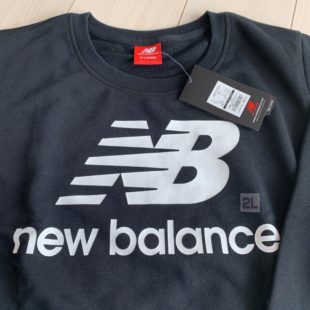 New Balance(ニューバランス)のトレーナー　ニューバランス　XL   ブラック レディースのトップス(トレーナー/スウェット)の商品写真