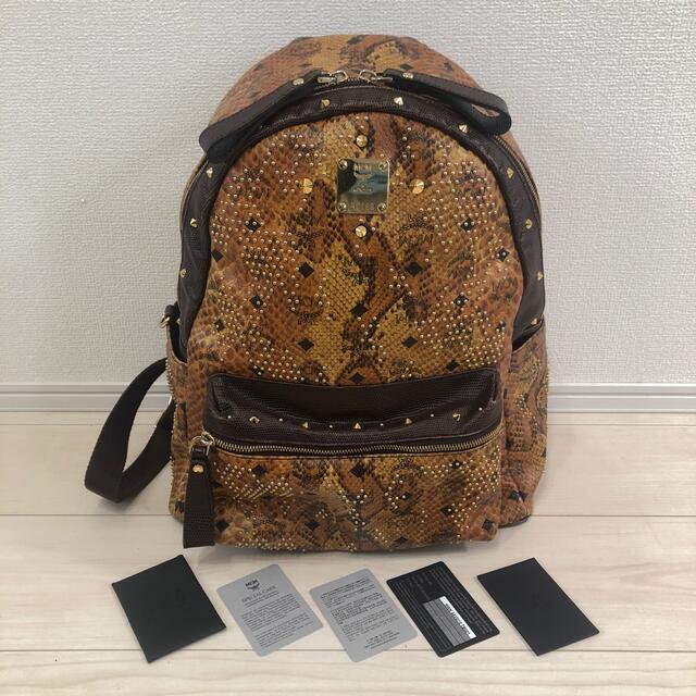 MCM バックパック リュック　Mサイズ　美品