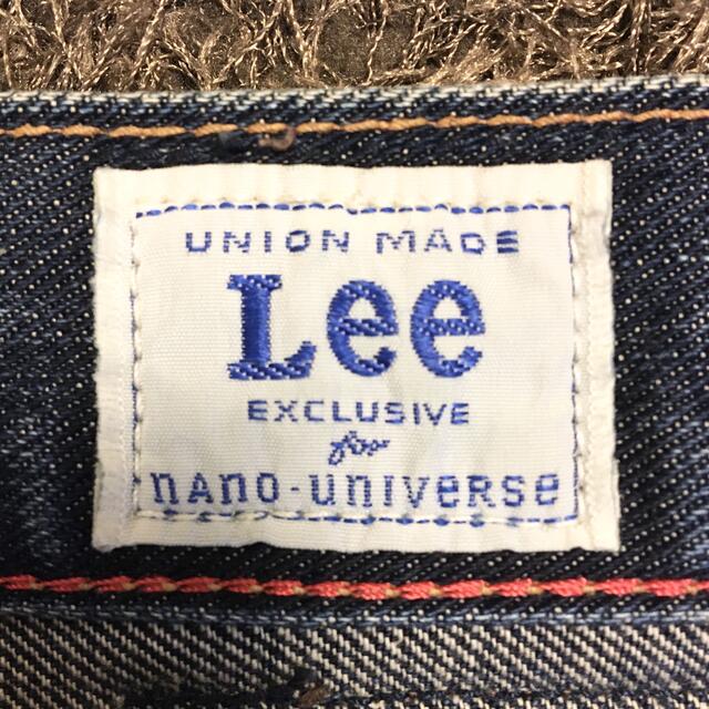 Lee(リー)の別注 Lee×NANOUNIVERSE VINTAGE テーパードデニムパンツ レディースのパンツ(デニム/ジーンズ)の商品写真