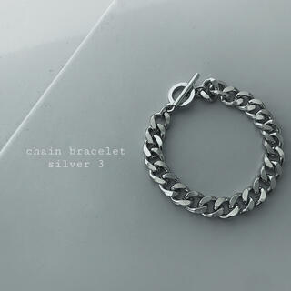 マルタンマルジェラ(Maison Martin Margiela)の再入荷　silver chain bracelet ③(ブレスレット/バングル)